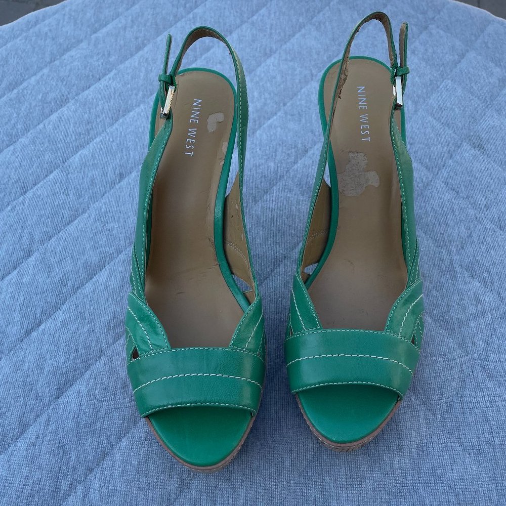 COPY - Nine West Slingback Platform Sandal - Picture 6 of 11